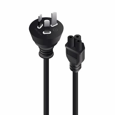 ALOGIC 5m Aus 3 Pin Mains Plug to IEC C5