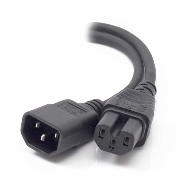 ALOGIC 1.5m IEC C14 to IEC C15 High Temperature — MF-C14C15-1.5