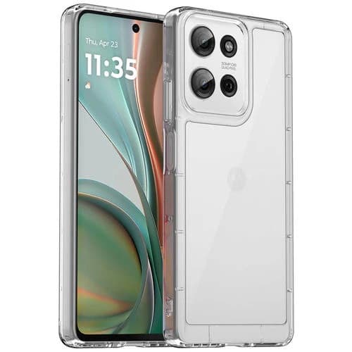 USP Motorola Moto G15 (6.7') Acrylic & TPU Hard Case Clear (With Soft