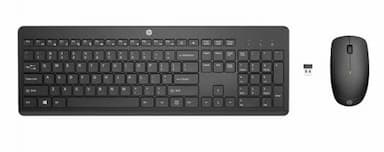HP 235 USB Wireless Keyboard & Mouse Combo Reduced-sized & Low-Profile