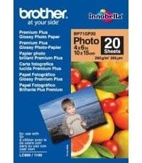 Brother 6x4 Prem Gloss Paper 20Pk
