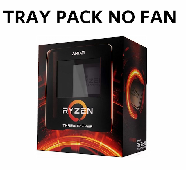 (Clamshell Needed) AMD Ryzen Threadripper PRO 3975WX 'TRAY'