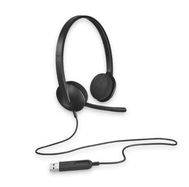 Logitech H340 Plug-and-Play USB Headset with Noise Cancelling