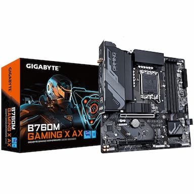 Gigabyte B760M Gaming X AX Intel LGA 1700 m-ATX Motherboard