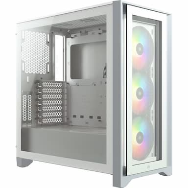 Corsair iCUE 4000X RGB Tempered Glass Mid-Tower ATX Case