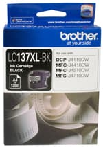 Brother LC-137XLBK Black Ink Cartridge