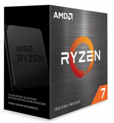 AMD Ryzen 7 5800X Zen 3 CPU 8C/16T TDP 105W Boost Up To 4.7GHz Base