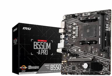 MSI B550M-A PRO Motherboard AMD Ryzen AM4