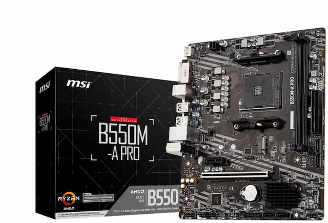 MSI B550M-A PRO Motherboard AMD Ryzen AM4