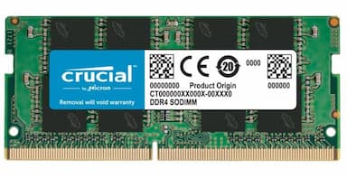 Crucial 16GB (1x16GB) DDR4 SODIMM 3200MHz CL22 1.2V Notebook Laptop