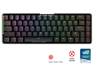 ASUS M601 ROG FALCHION NX Red Switch Compact 65% Wireless Mechanical
