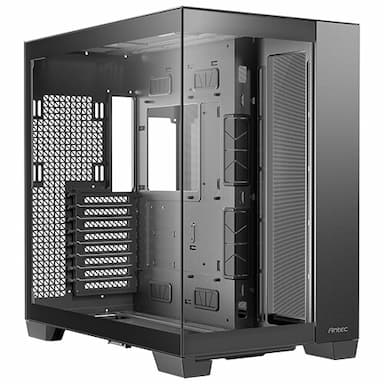 Antec C8 ATX, E-ATX. mATX, Seamless Edge View Front and Side, USB-C