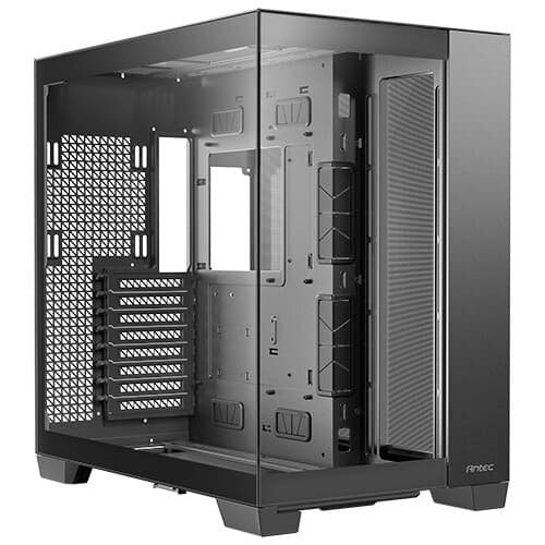 Antec C8 ATX, E-ATX. mATX, Seamless Edge View Front and Side, USB-C