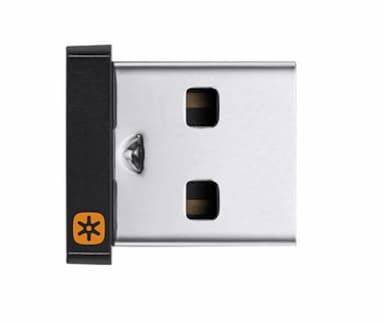 Logitech USB Unifying Receiver Connects Wireless Keyboard Mouse