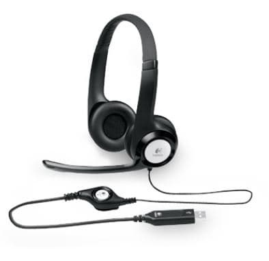 Logitech H390 USB Headset Adjustable,USB,2 Years Noise Cancelling