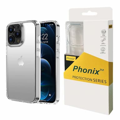 Phonix Apple iPhone 13 Pro Max (6.7) Clear Rock Shockproof Case