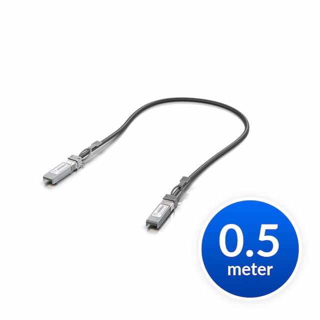 Ubiquiti SFP28 Direct Attach Cable — 0.5M