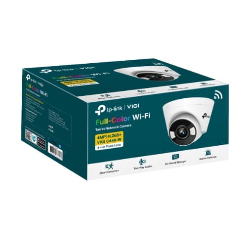 TP-Link VIGI 5MP C450(2.8mm) Full-Colour Turret Network Camera 2.8mm