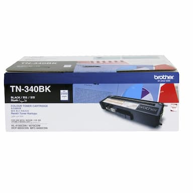 Brother TN-340BK Colour Laser Toner