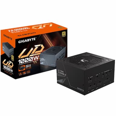 Gigabyte UD1000GM PG5 2.0 1000W ATX PSU Power Supply 80+ Gold >90%