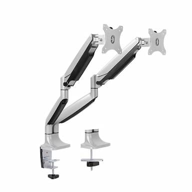 Brateck Dual Monitor Aluminum Interactive Counterbalance Monitor Arm