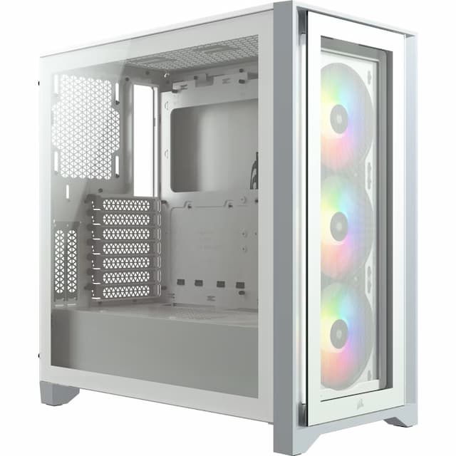 Corsair iCUE 4000X RGB Tempered Glass Mid-Tower ATX Case