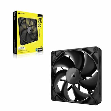 Corsair iCUE LINK RX140 140mm PWM Single Fan Expansion: 95.7 CFM