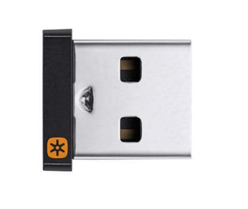 Logitech USB Unifying Receiver Connects Wireless Keyboard Mouse