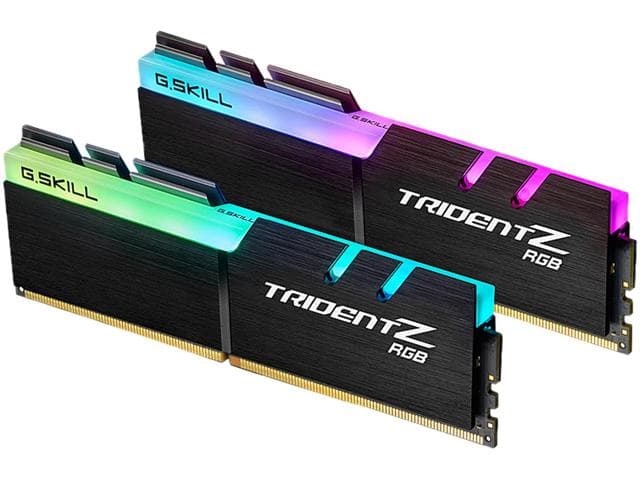 G.SKILL F4-3200C16D-16GTZR 16GB (2 x 8GB)/ PC4-25600 / DDR4 3200 Mhz